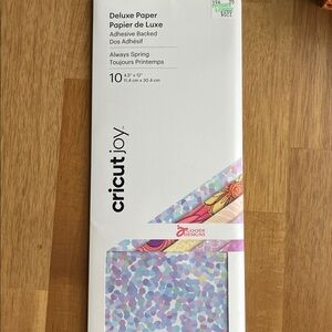 Cricut Joy Adhesive-Backed Deluxe Paper
